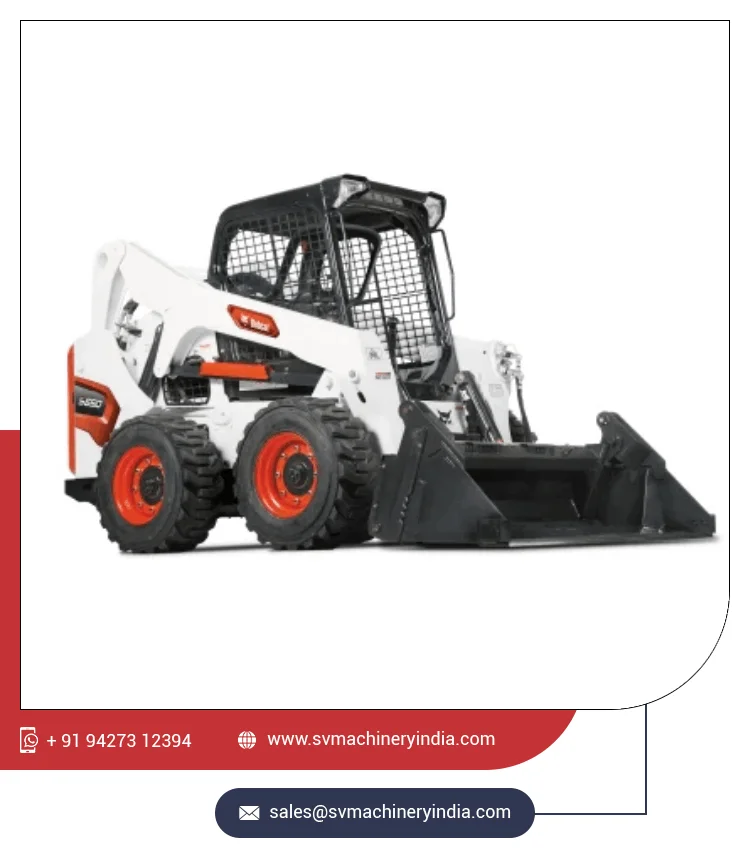 Сверхмощные насадки для погрузчика с бортовым бортом Bobcat используемые одобренные Epa Землеройная техника гусеничный привод включая насос двигателя