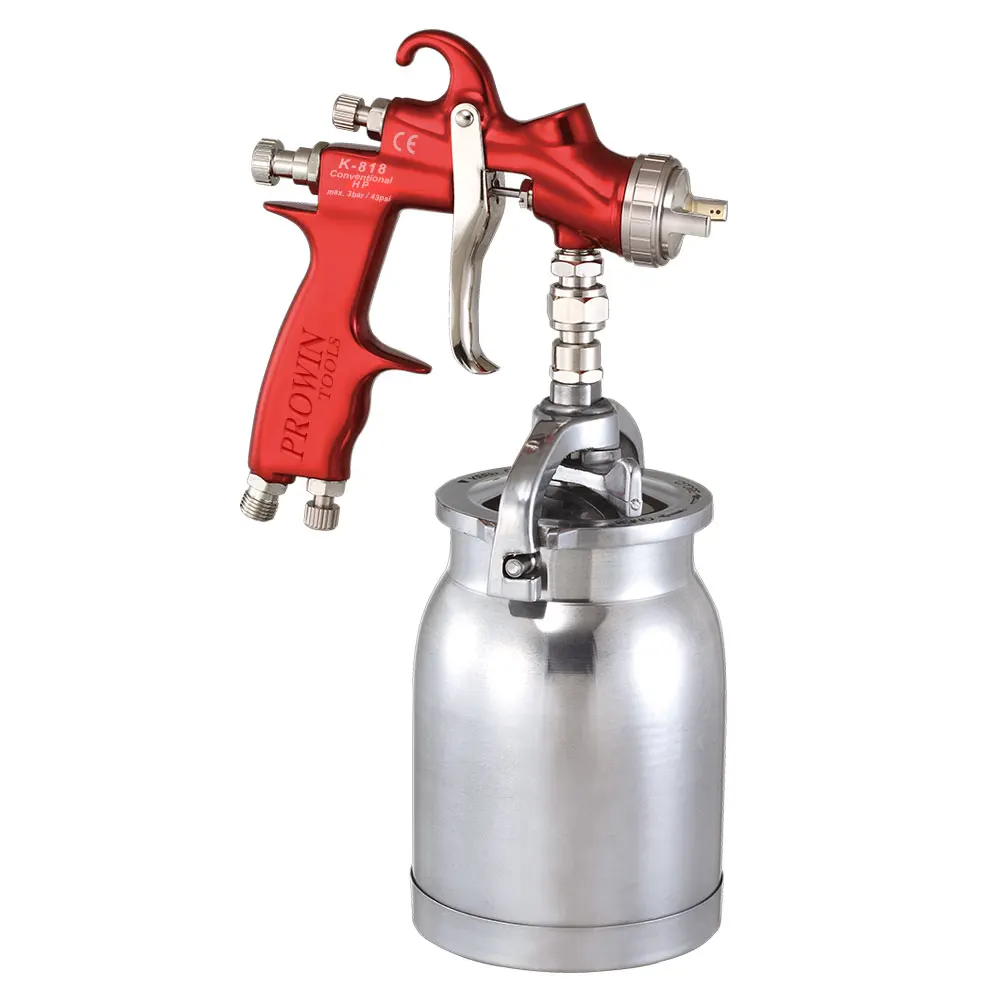 high volume low pressure HVLP spray gun for clearcoat