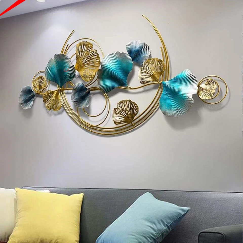 modern architecture design metal wall decor for living room drawing room decoration hotels
