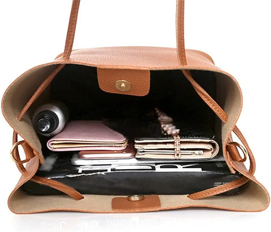Tote Bag for Women in Leather Handbags Ladies Purse Shoulder Bags Trendy Design With LOW Price Leather Bags