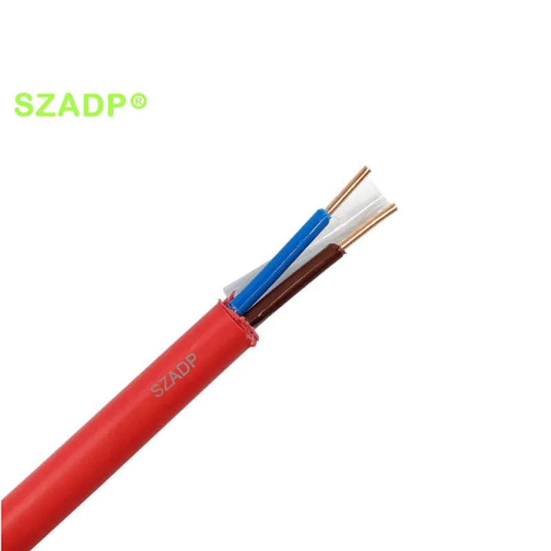 Szadp Best Price Red Fire Alarm Cable Unshielded/Shielded 2-Core Copper Conductor High Quality Power Cable