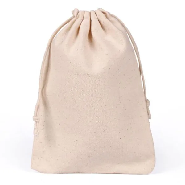 New Fashion Jute Coffee Bean Bag Solid Burlap Sack For Packing Bag for Family Party Game Gardening Planting Food Storage Bags