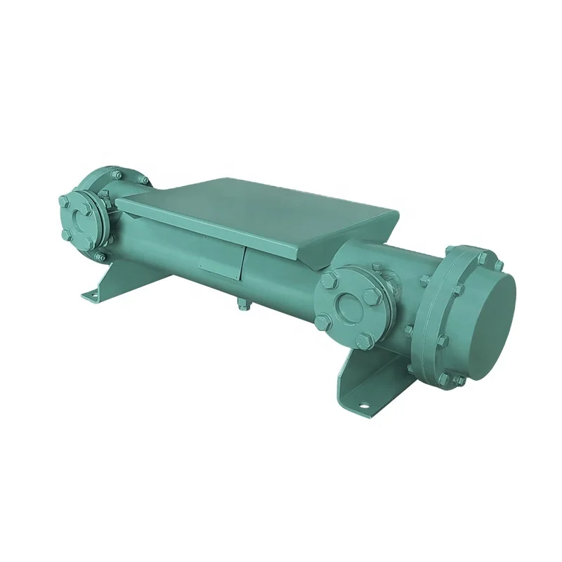Industrial Chiller Evaporator Double Circuits Refrigerator Evaporator Shell And Tube Heat Exchanger