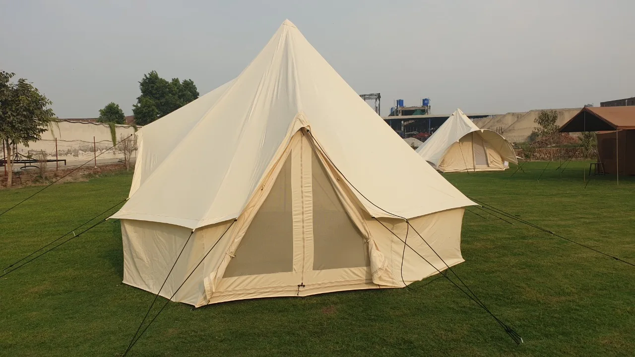 Heavy Duty Family House Emperor Tent 10 Man Double-Top Tent Large Luxury Outdoor Camping Tent
