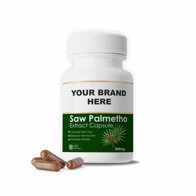 Pure And Plant Based Saw Palmetto Extract Capsules | Premium Quality Extract |  Prostate, Hair Growth &  Help Prevent Hair Loss.