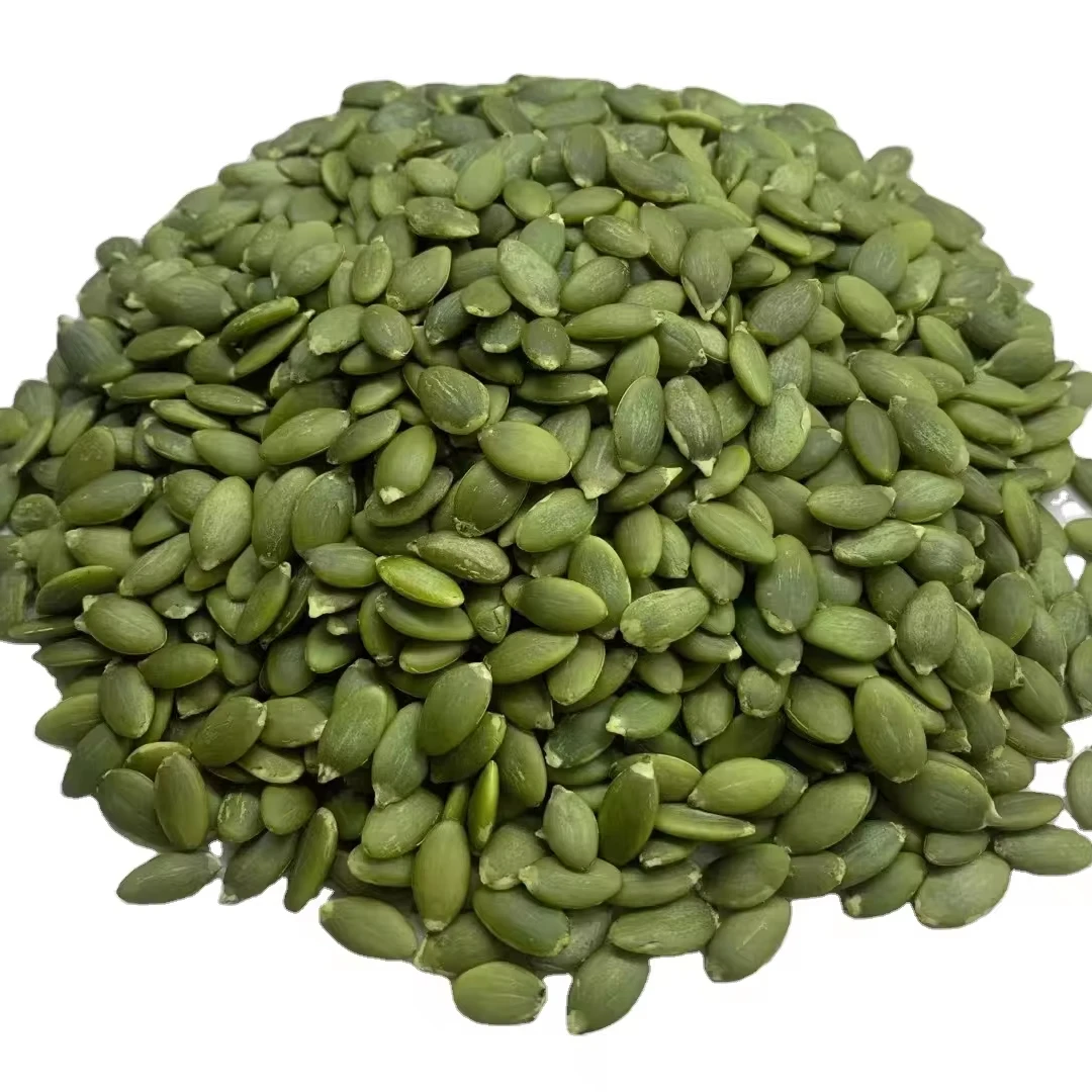 High Quality Competitive Cheap Price  Big Size New Crop Bulk Green Raw Pumpkin Seeds Kernels