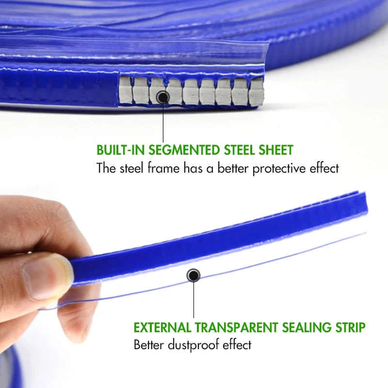 U-shaped edge strip car door seal dust-proof decorative strip sound insulation noise reduction rubber anti-scratch seal strip