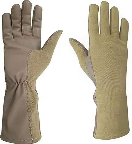 High Quality Anti Static Fire Retardant Nomex Flight Gloves Best Choice for Pilot Gloves  and Tactical Special training Gloves