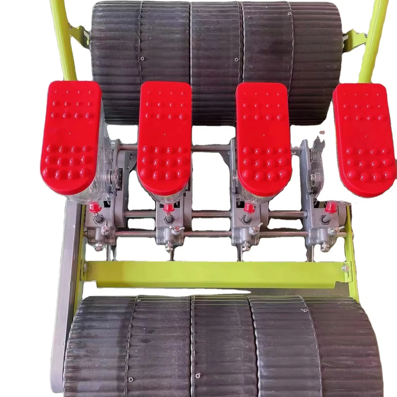 Hand push 4 5 6 row agricultural machinery rapeseed sowing rice planting vegetable seeder high precision 4 row vegetable seeder