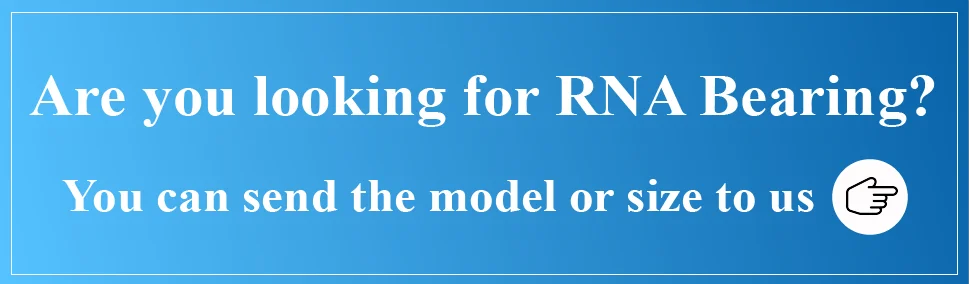 ISK Bearing RNA Series Drawn Cup Roller Bearing Needle Roller Bearing