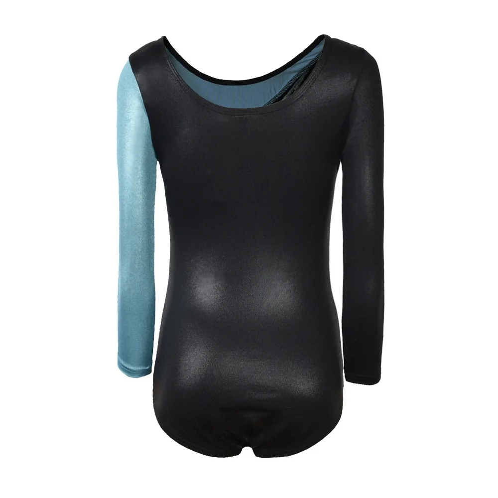 Custom Long Sleeve Mesh Ballet Leotard Nylon Spandex Gymnastic Dance Wear Supplier Manufacturer