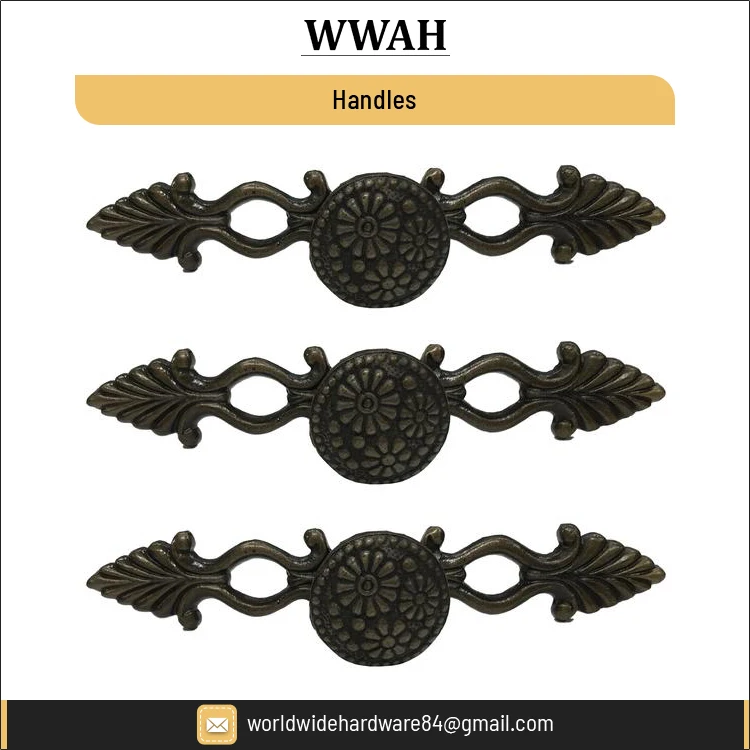 Высококачественная сверхпрочная мебель фурнитура ручки чугунный шкаф ящик дверные для комода по низкой цене