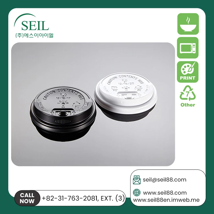 Bulk Quantity Exporter of Good Quality Open/Close Type Coffee Cold Drinks Serving Paper Cups 12,16oz PS Lids at Best Price