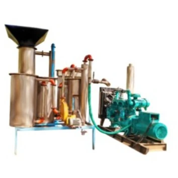 New in the market 100 kw producing biomass gasifier plant. Syngas production equipment downdraft standalone model semi-automatic