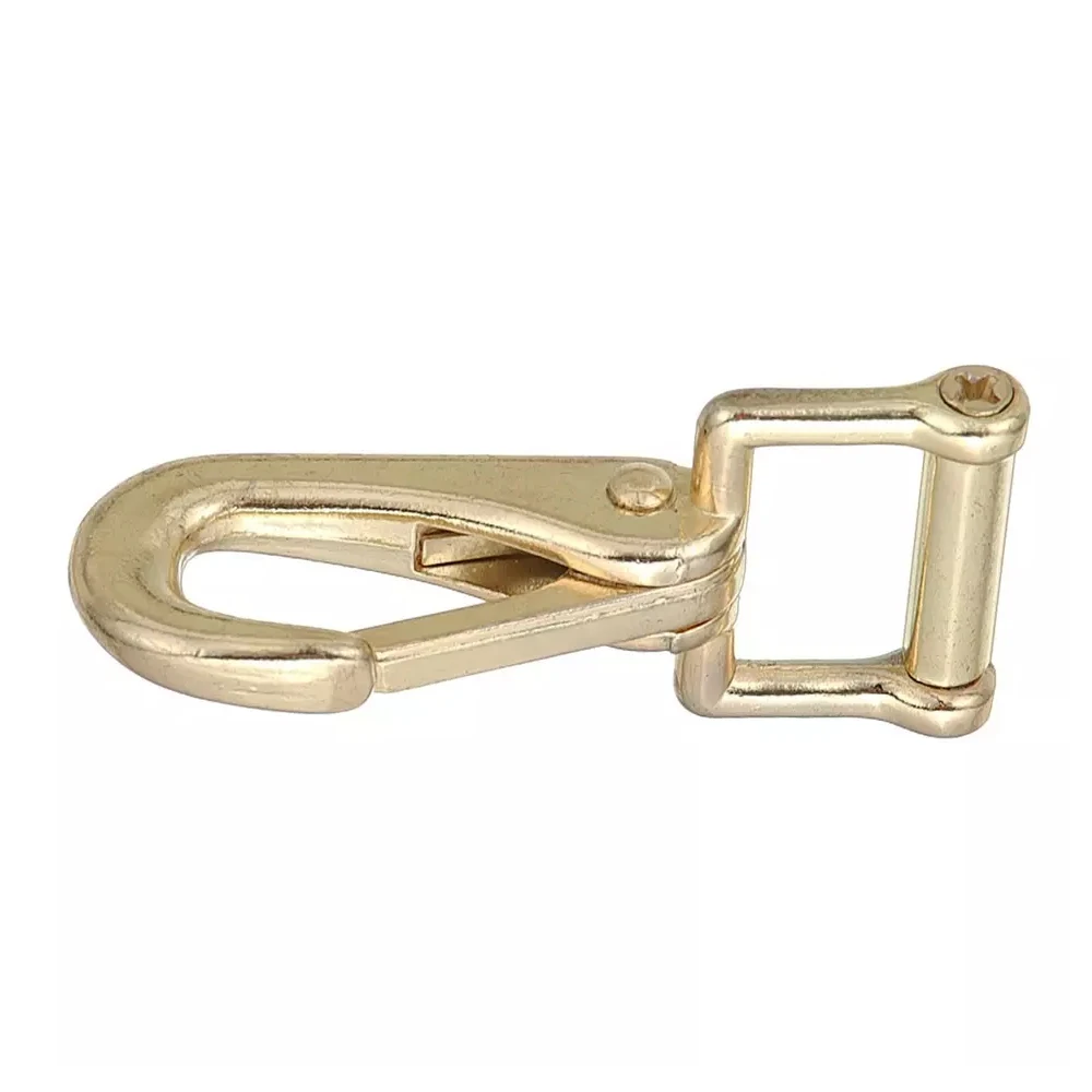 Handmade Horse Saddlery Fittings Hot Sell Durable Stainless Steel Western Style Brass Hooks for Racing Riding Equestrian Product