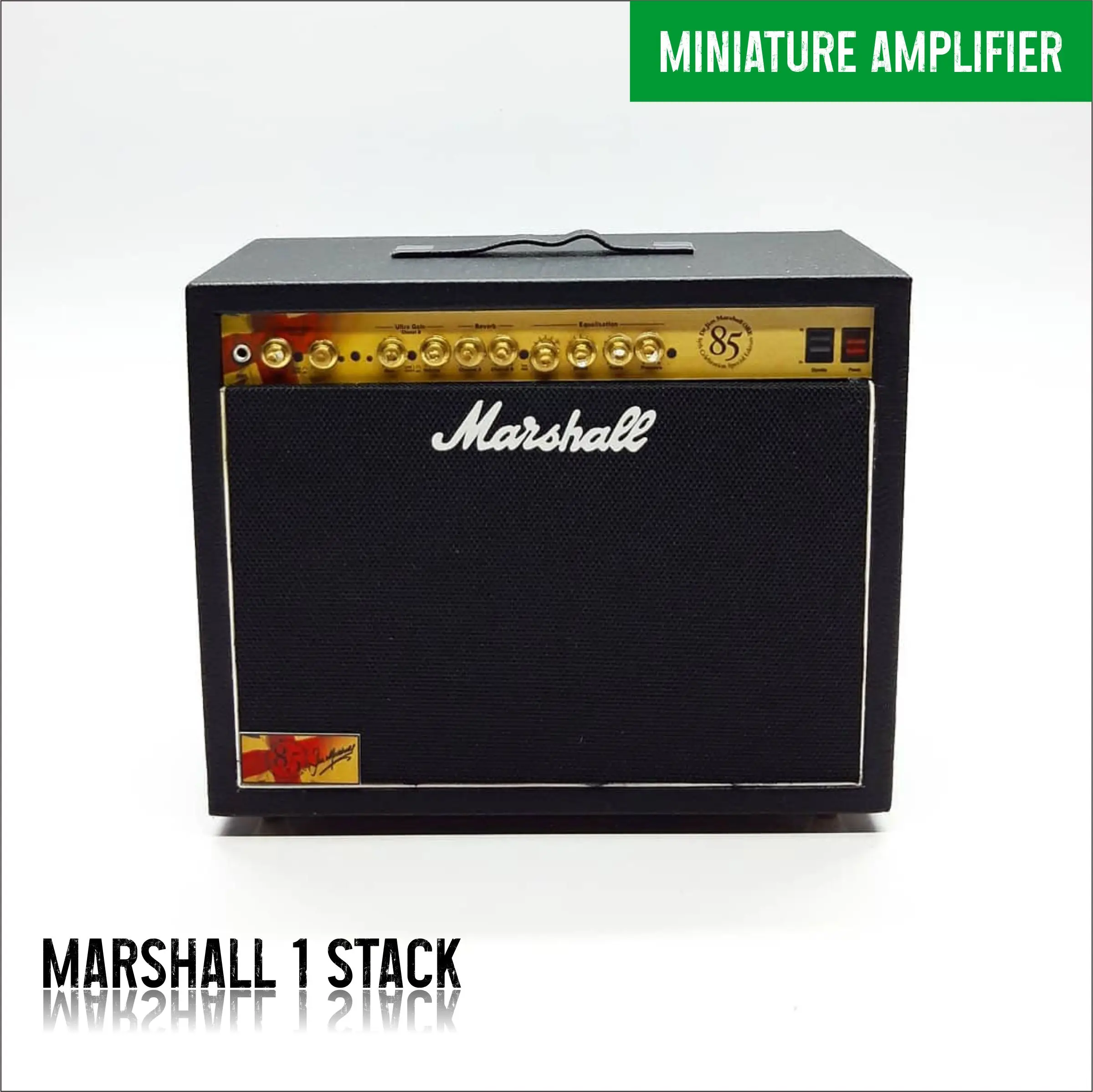 miniature amplifier speaker wooden hand made for home decoration