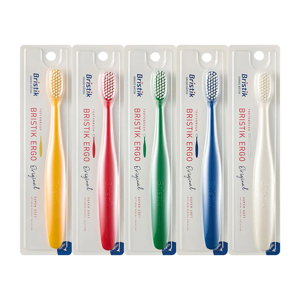 Personal Hygiene Products Bristik Adult Original Maintaining oral hygiene Narrow head Non-slip design Ultra-fine Hair