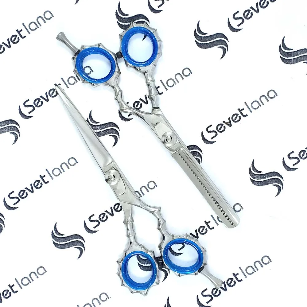 Best Sus 440c Hair Scissors Hair Thining Scissors Salon Scissors Barber Shears Professional CTS 70 7 Inch Japan Japanese Edge