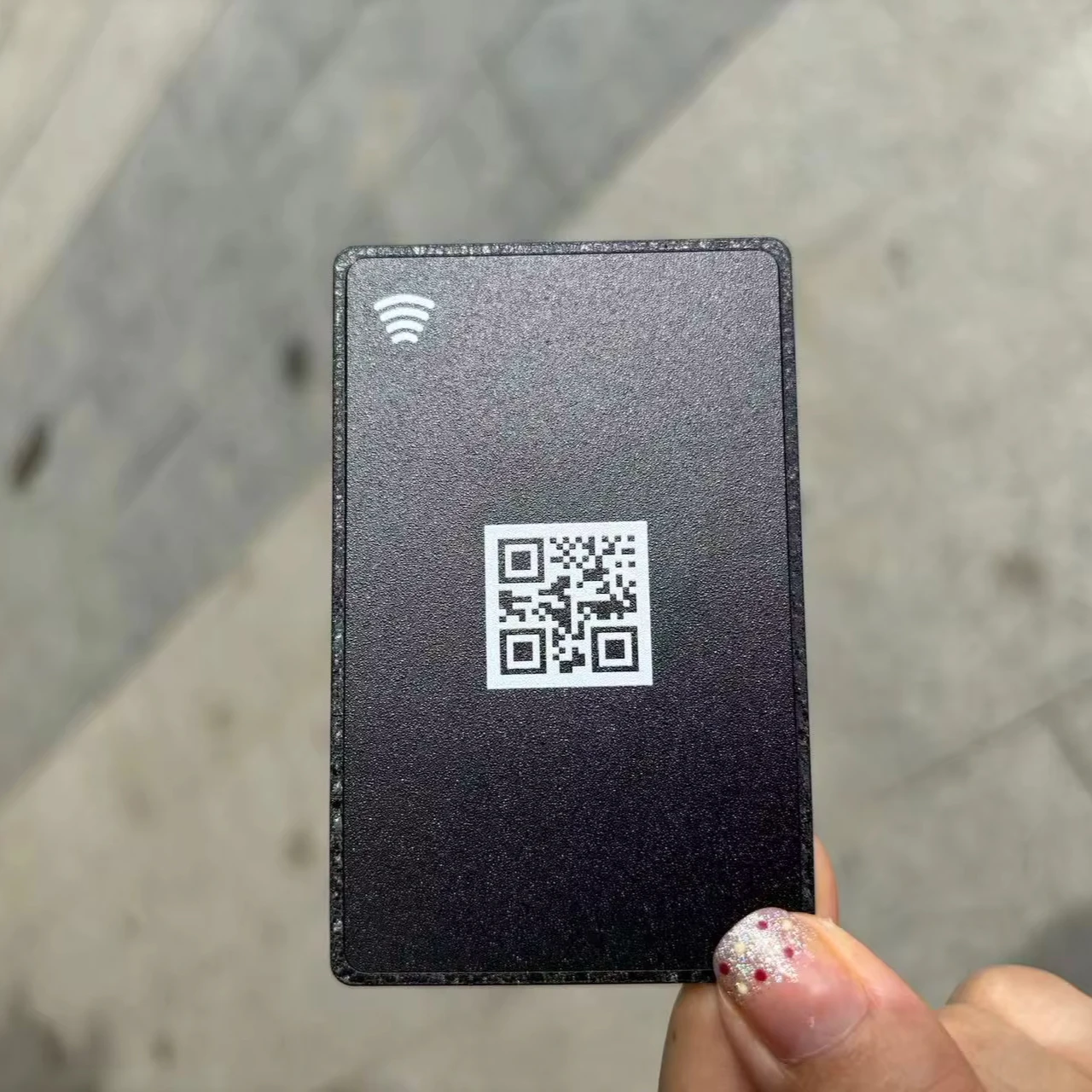 Лазерная гравировка nfc213 черная матовая гибридная пустая металлическая 144 байт nfc карта из нержавеющей стали