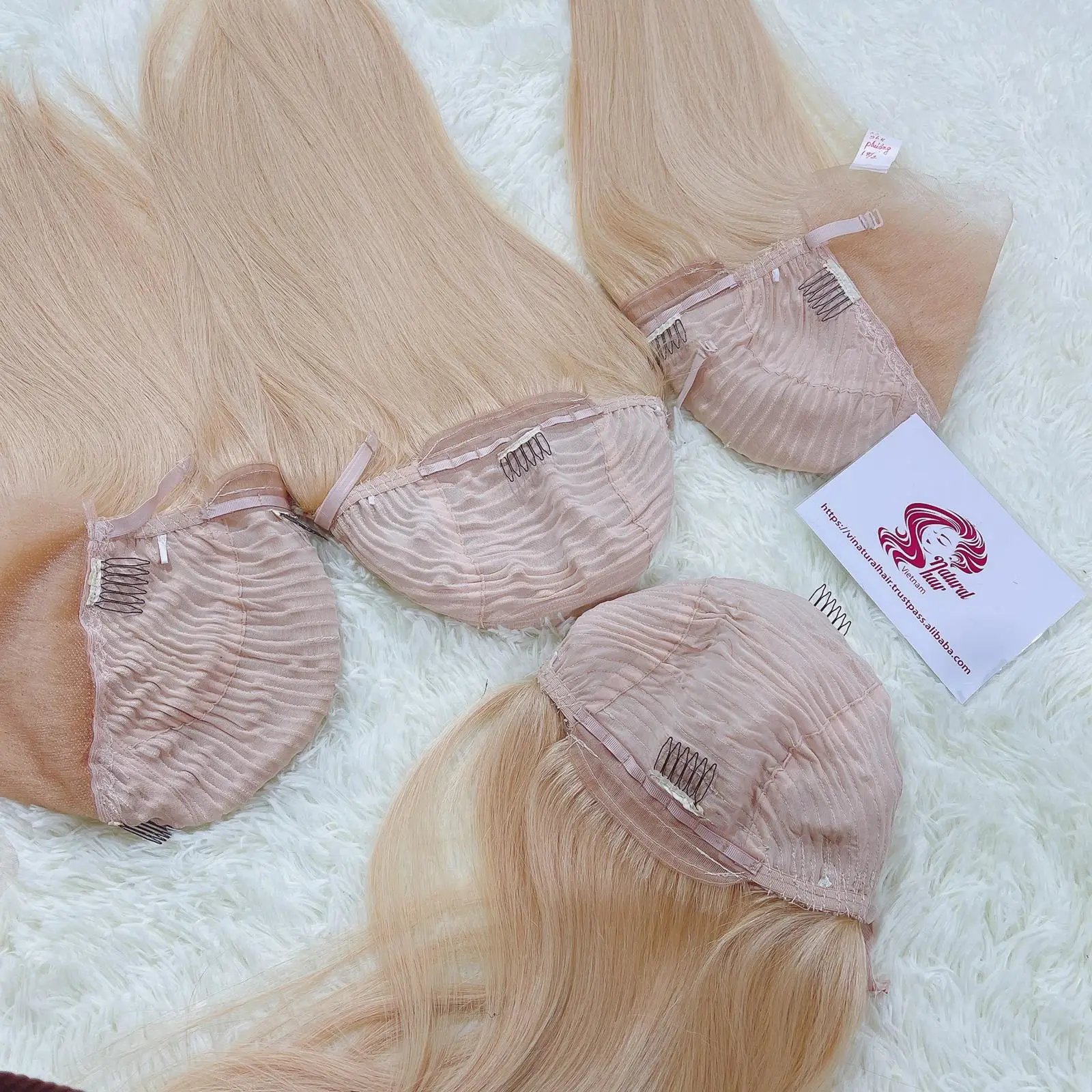 Bleached Invisible Knots High Density Natural Black Color Afro Kinky Curly Remy Braided Human Hair 13*6 Full Lace Front Wigs