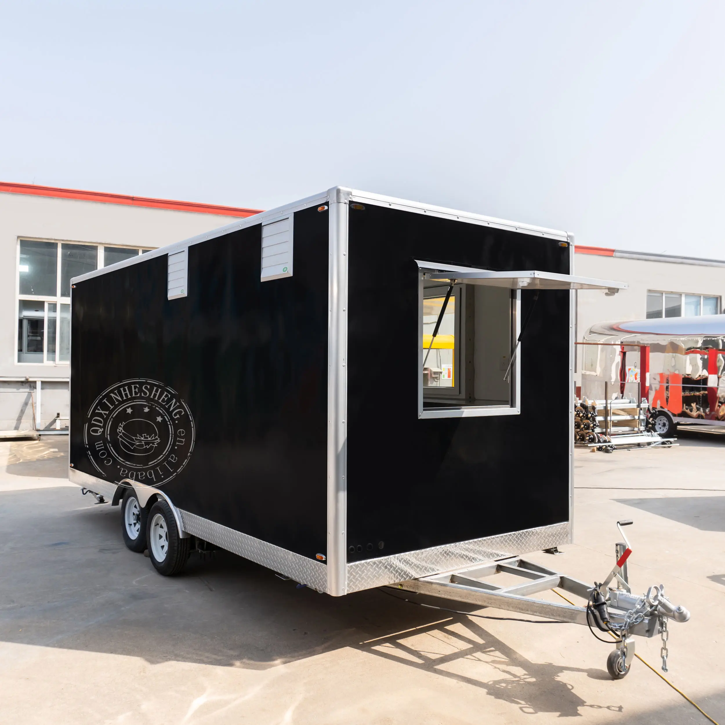 Used/New Mobile food truck for sale/Australia Standard Street Fast Mobile Food Cart Truck Trailer with Kitchen Cheap price