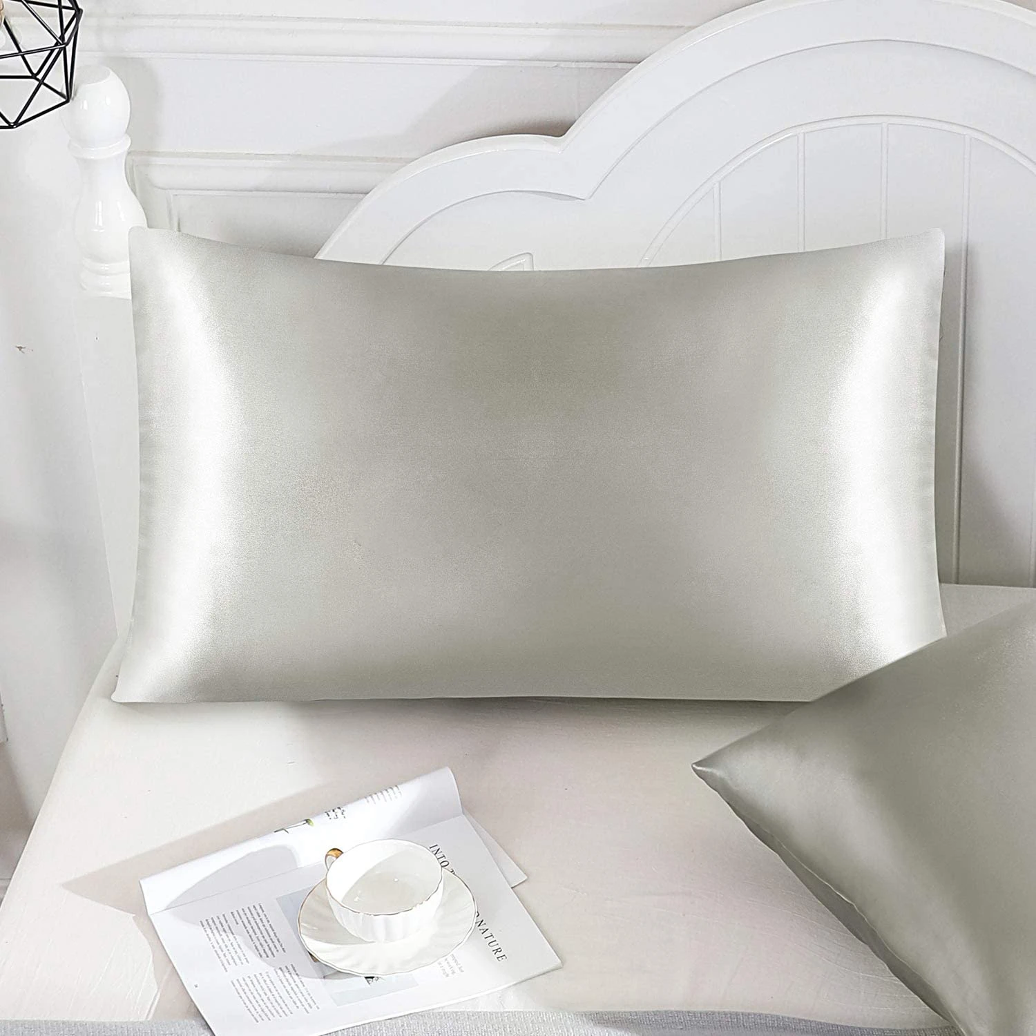 Super Soft and Luxury Pillow Cases Covers- Rose Gold Double sided pillowcase silk pillow silk case from Pakistan wholesale