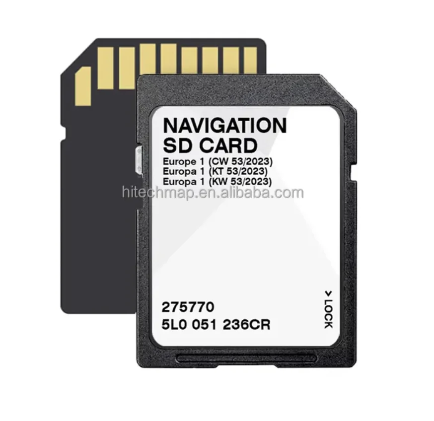 2023 Car Gps CID MIB2 Navigation Maps 32GB SD Cards Flash Memory for Skoda Connect Octavia