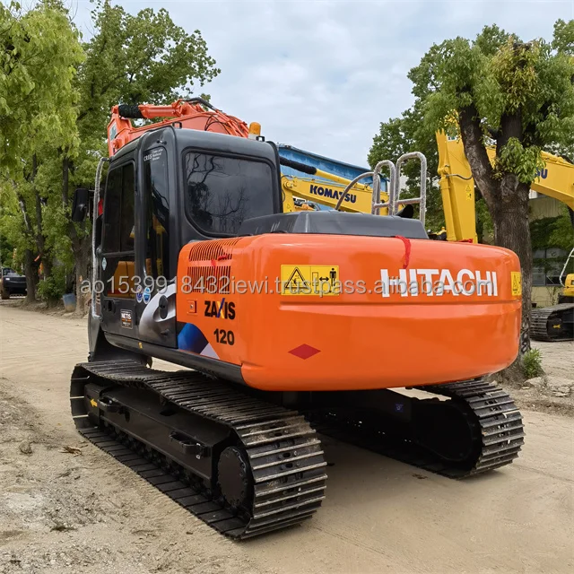 Продается Подержанный японский экскаватор Hitachi ZX120-6 12 тонн гусеничный