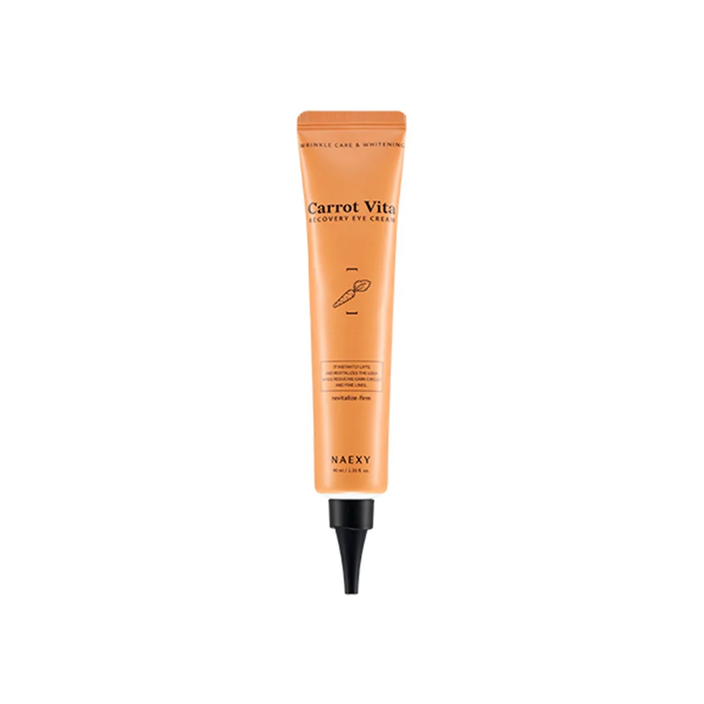 NAEXY Carrot Vita Recovery Eye Cream 40g from deep wrinkles to whitening First beginning of slow aging Best Selling Good Product