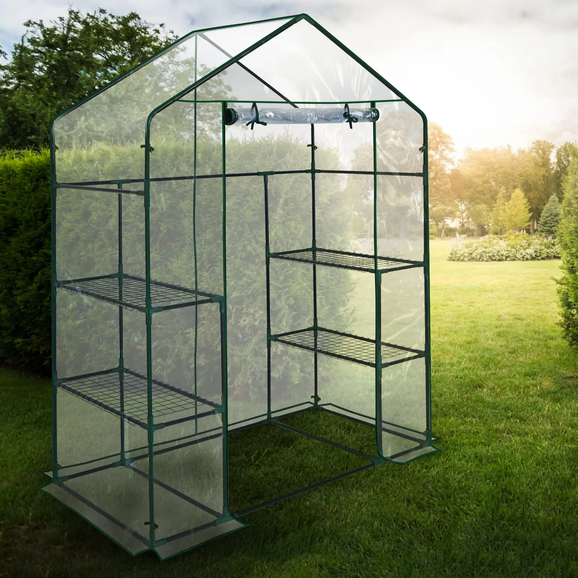 Hot Product Outdoor Garden Greenhouse Agriculture Greenhouses on Discount