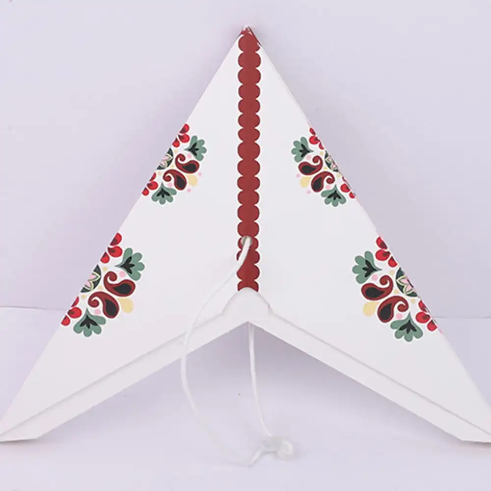 Style White Star Light Pendant Flower Pattern Table Lamp Star Lantern Decoration Shade Paper India Home Decoration Europe Party