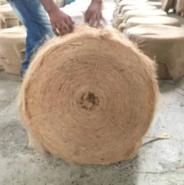 Average Quality 100% Natural Uncut Jute Fiber Sliver Roll Factory Direct Supply New Products Eco-friendly Wholesale Price