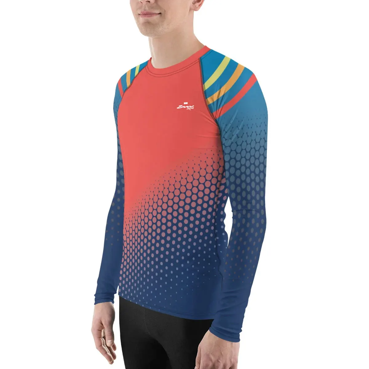 Rash Guard Adults with Custom Logo Sun Protection Breathable Comfortable MMA Rash Guard in Super Stretch