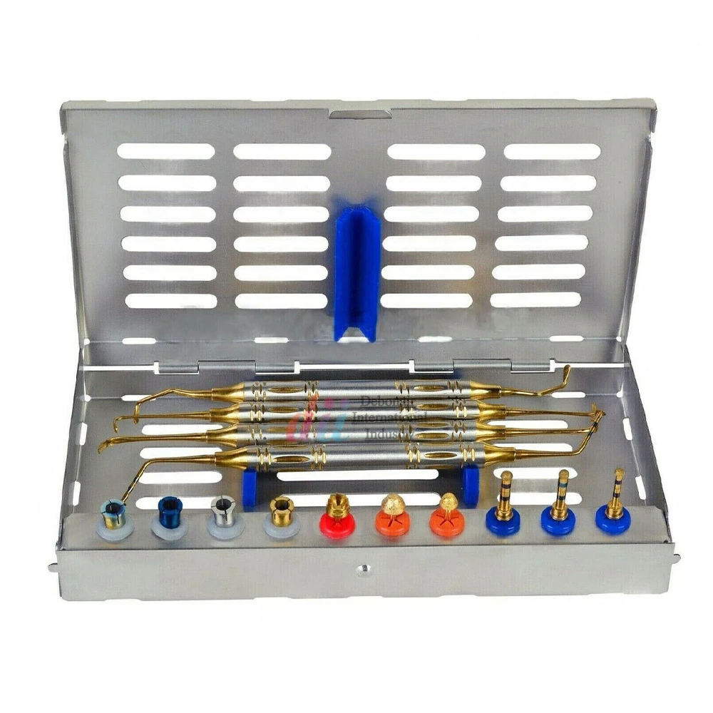 Universal Manual Dental Implant Restoration Screw Drivers and Torque Wrench Prosthetic Kit