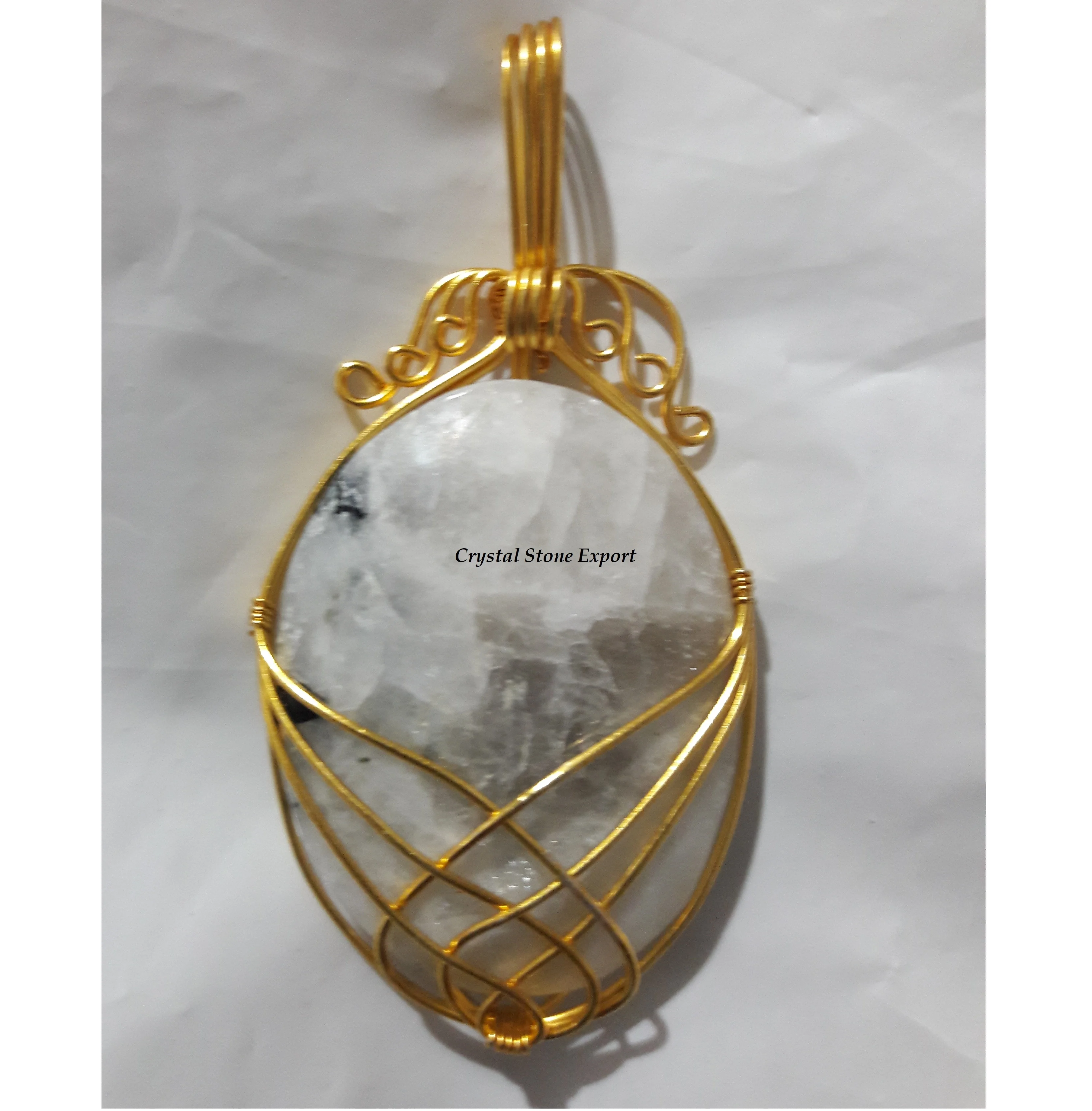 High Quality Green Jade Crystal Wire Wrapped Pendant Green Jade Tree of Life Crystal Wire Wrapped Pendant Gemstone Pendant