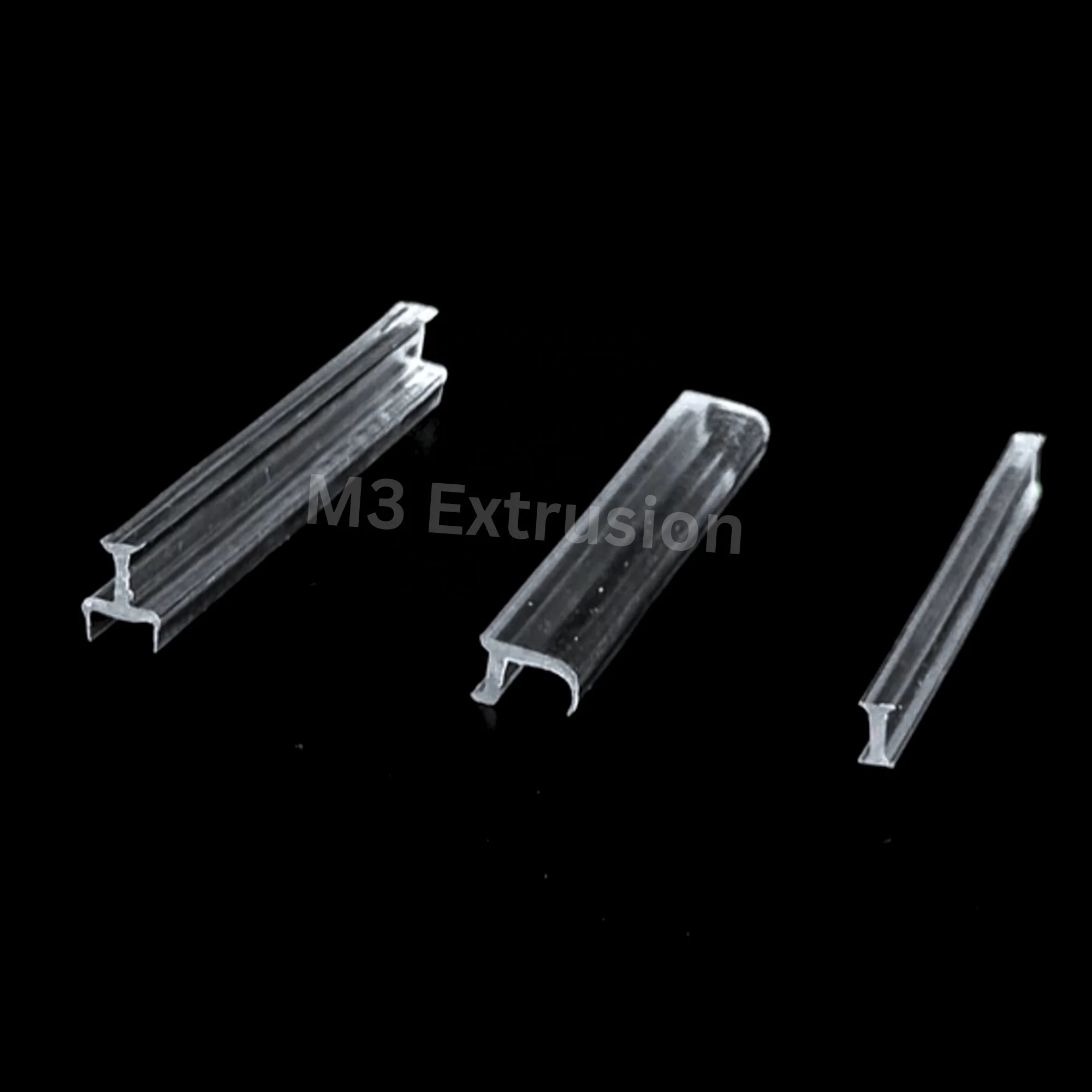 Customized PMMA PC Lamp Covers Shades LED Linear Light Diffuser Profile Matte Frost Transparent All Type Plastic Extrusion