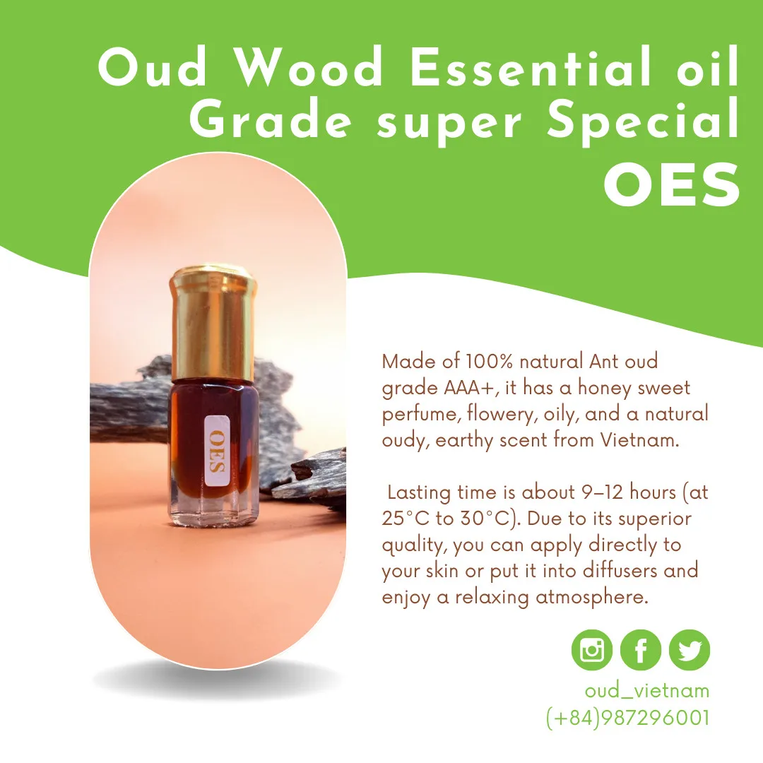 The Best Selling Luxurious Oud Oil 100% natural Pure material from Vietnam Oud Tree Strong Heavy Fragrances Smell