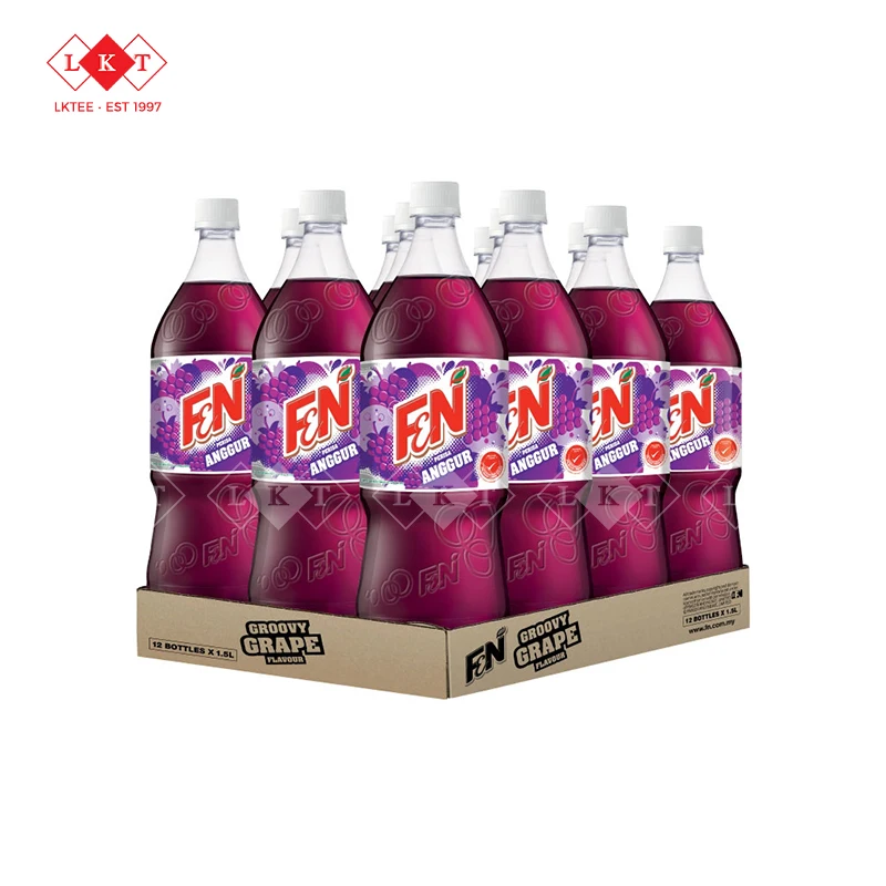 F&N Fun Flavors Carbonated Soft Drinks PET 1.5L Direct Factory Export Quality