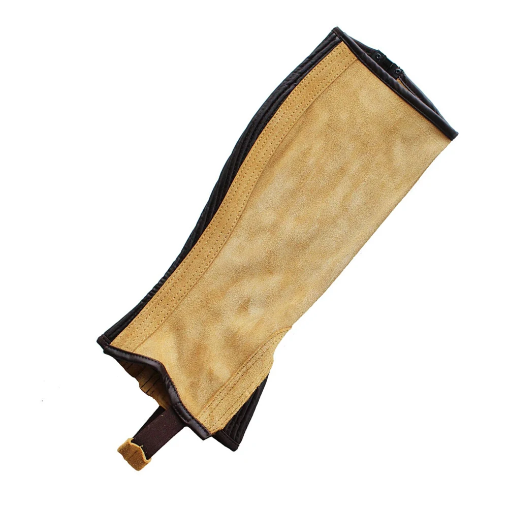 Cowhide Leather Horse Riding Chaps new stylish custom design kids horse riding chaps half chaps unisex