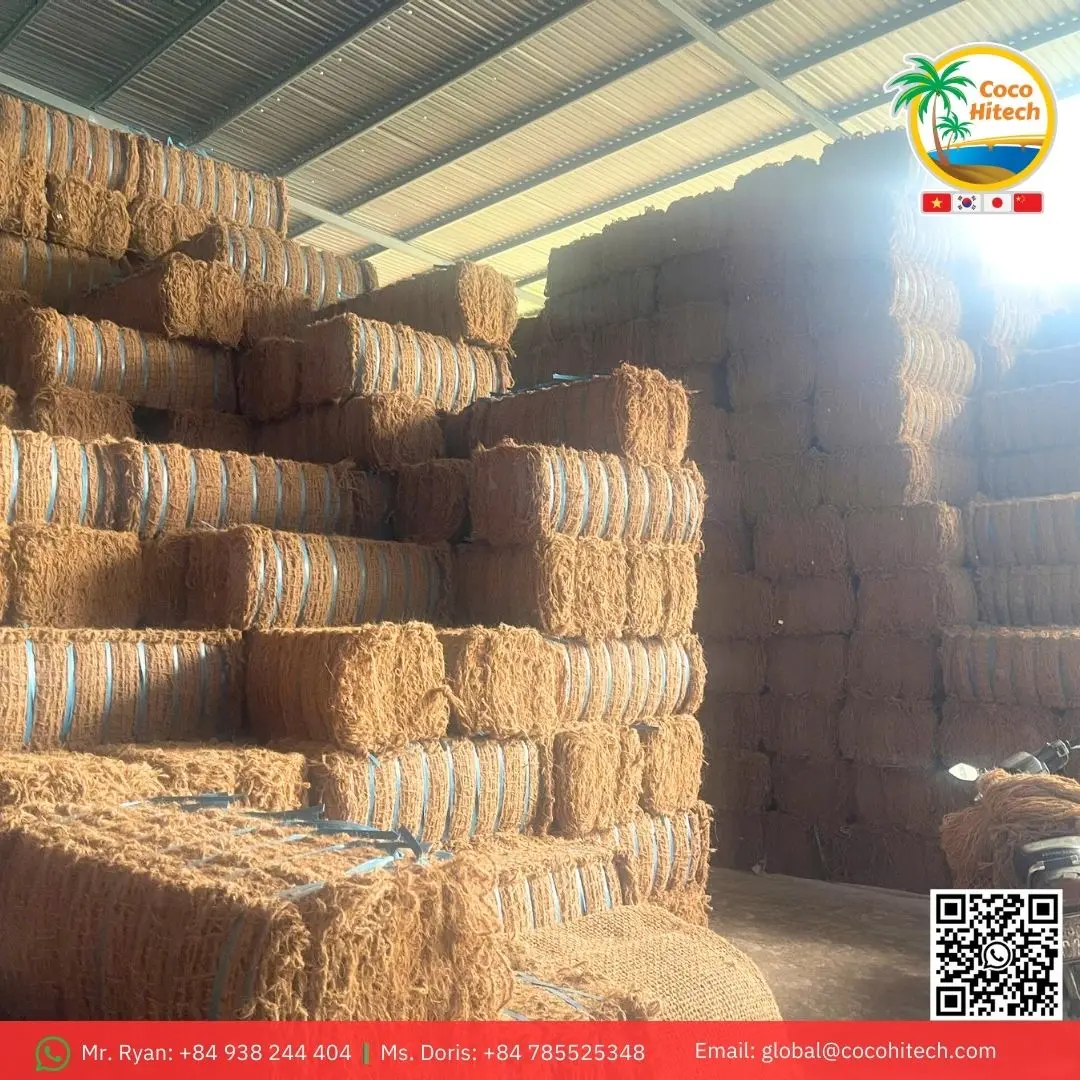COCO FIBER NETTING USED TO LANDSLIDE AND DECORATION HIGH QUALITY MADE IN VIETNAM