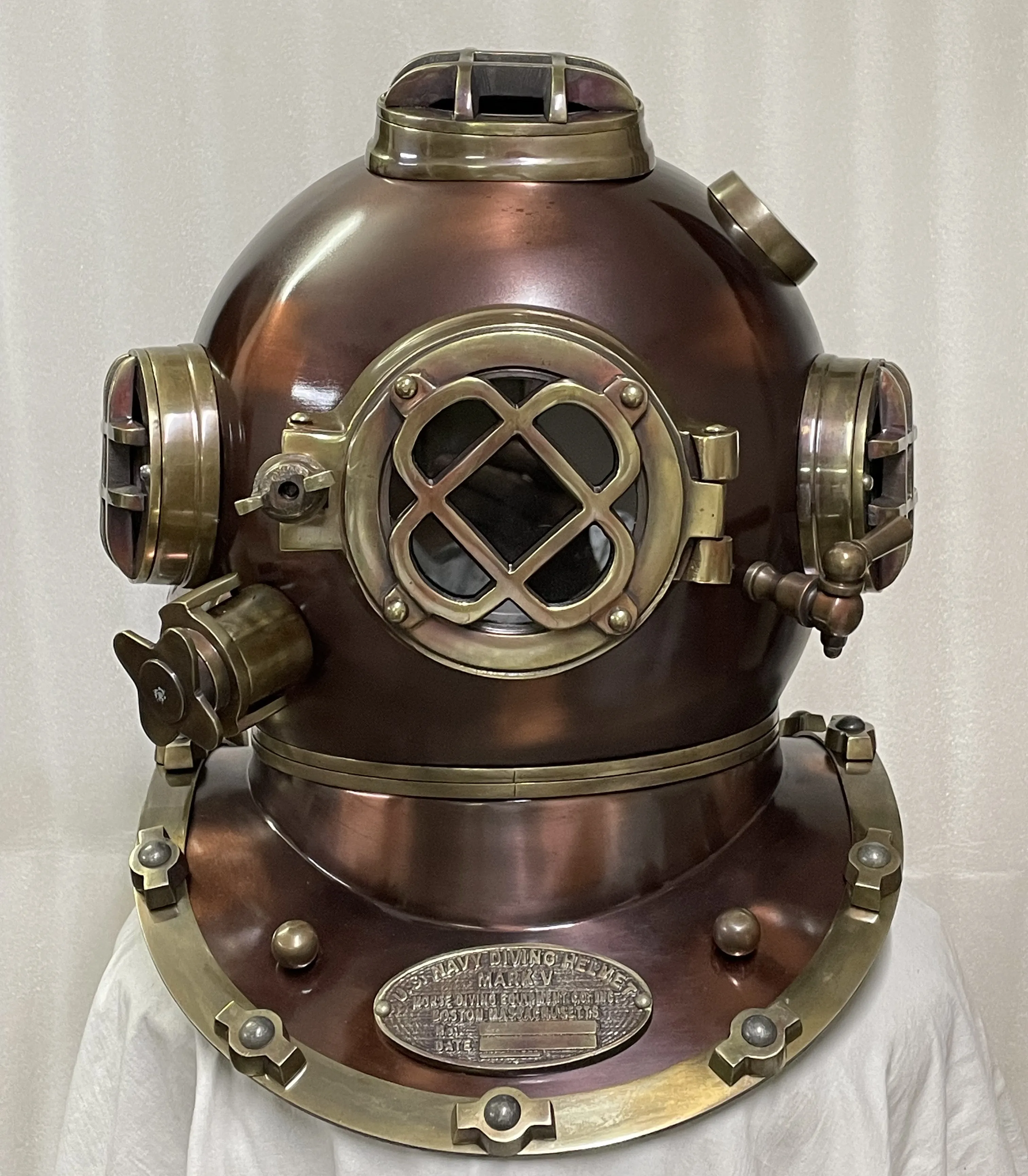 Античный морской шлем для дайвинга латунный декоративный оптовая продажа