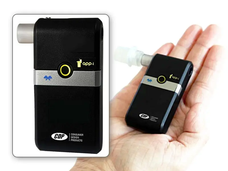 OEM ODM Smart Phone Breath Alcohol Tester with Printer Breathalyzer