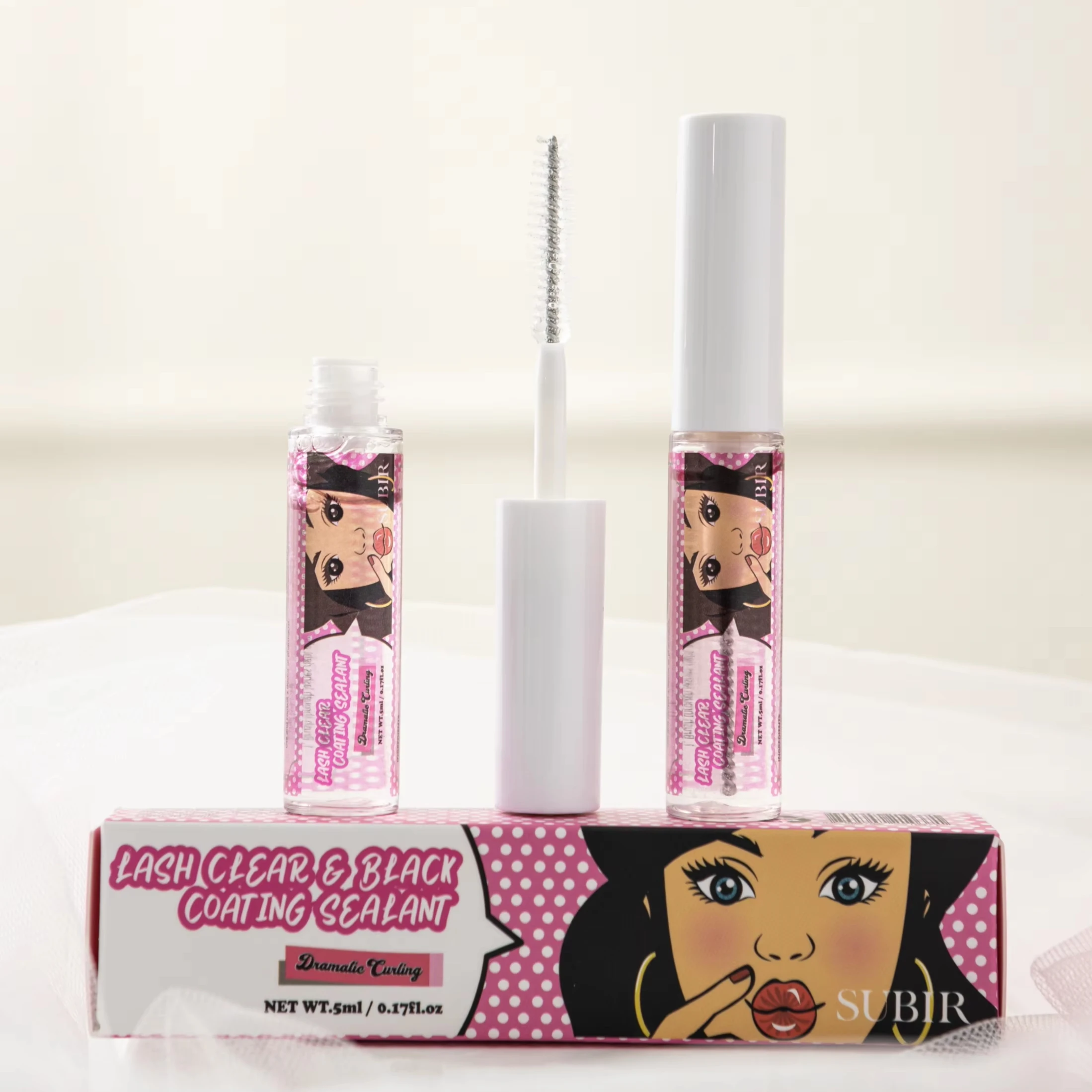 2024 Korea Professional ISO22716 Certified Eyelash Extension Kits Factory-Cofirmed Clear Black New Volume Curling Coating
