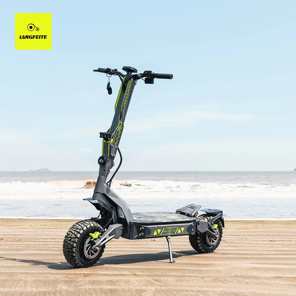 Langfeite GT2S новый продукт скутер электрический внедорожник 8000 Вт мощный 84 В двухмоторный Электрический для взрослых