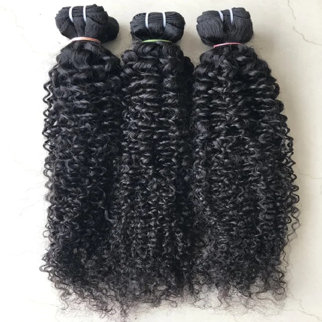 Mink Brazilian Raw Unprocessed Virgin Cambodian Afro Kinky Curly Cuticle Aligned Remy Mongolian Hair Extension Bundle From India