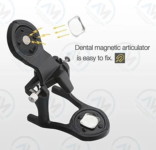 Стоматологический маленький магнитный артикулятор регулируемый шарнир для зубных протезов стоматологические лабораторные инструменты от Al Mida