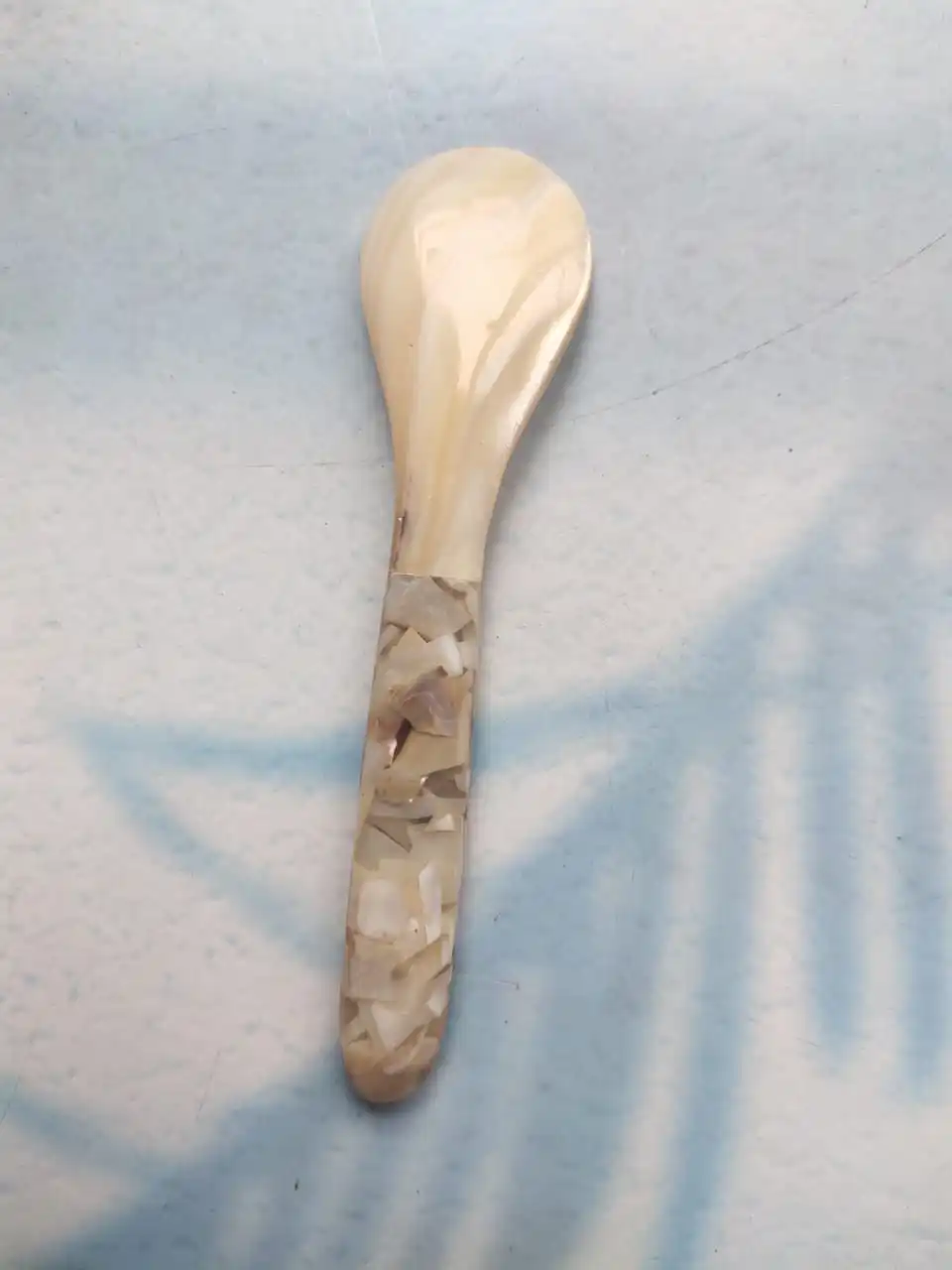 Natural Mother Of Pearl Spoon Inlaid Pearl For Serving Caviar Tableware Sets Handicraft From Vietnam