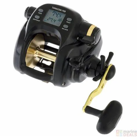 Tanacom 1000 Electric Fishing Reel Big Game Ready for Spinning Fly Fishing Surf Casting Featuring Spin Reels Ready to Ship