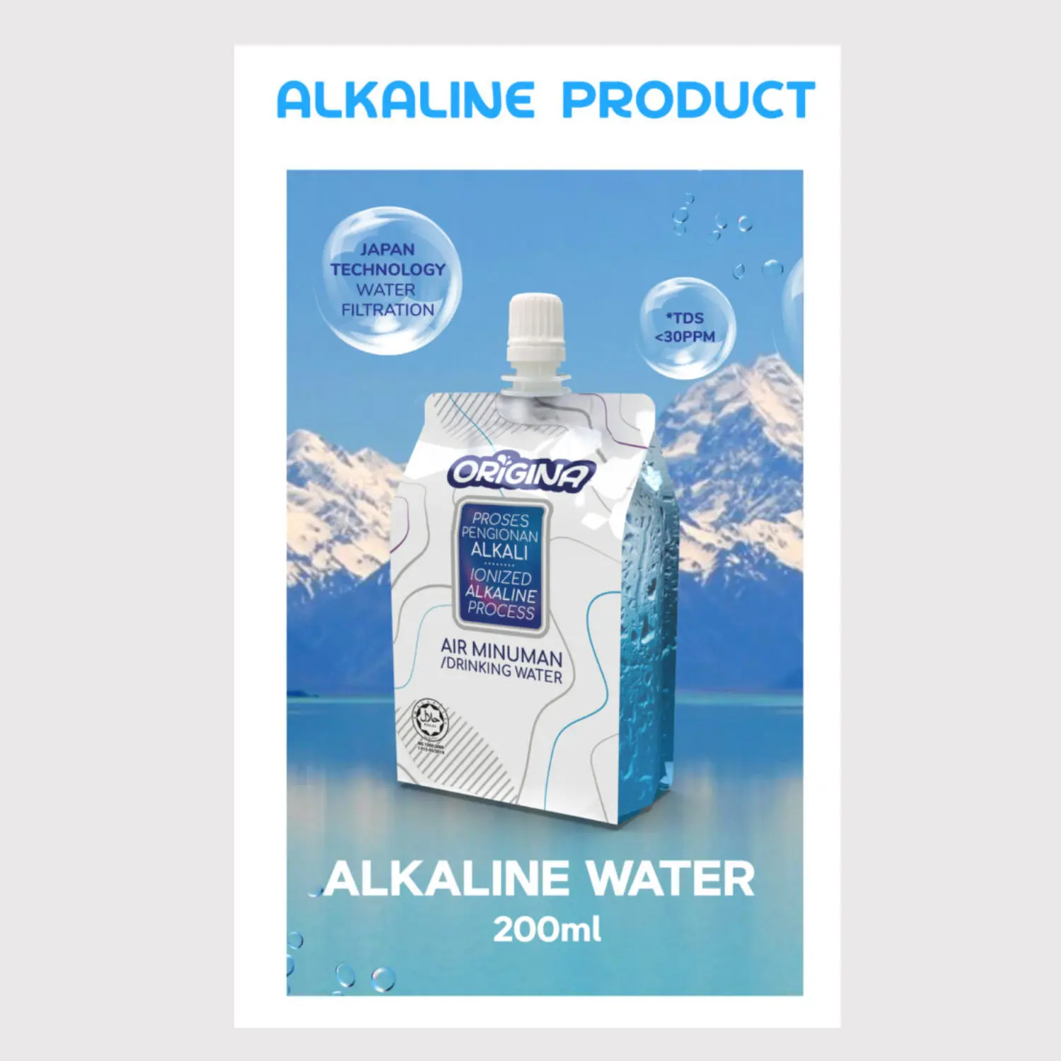 Best Selling Hottest Premium Quality Specially Formulated for Drinking Water Liquid Base Original Brand Malaysia Manufacturing