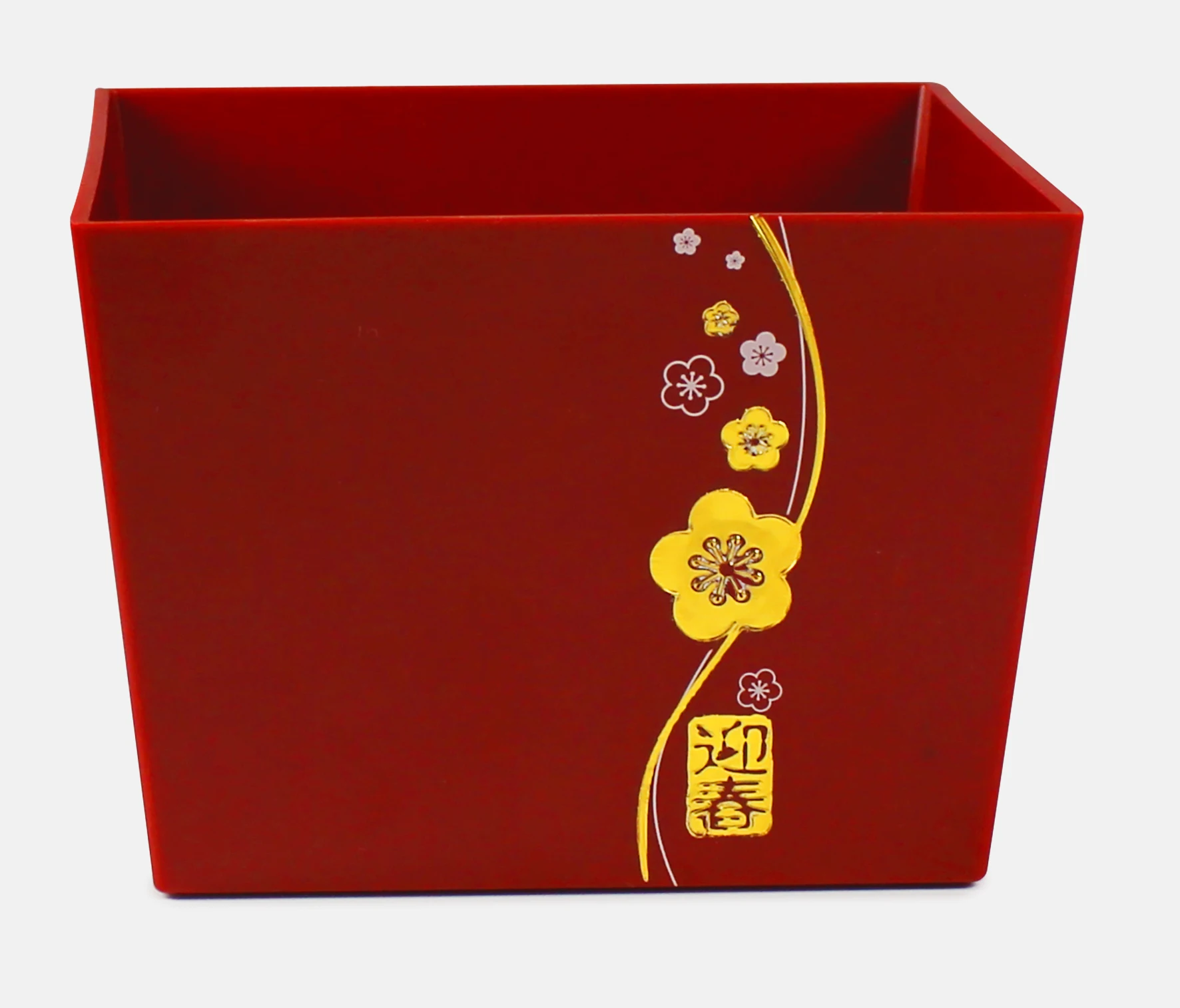 Hot Sale Wholesale Plastic Flower Pots Plastic Flower Pot Plastic Bowl Home Decoration & Square Vase